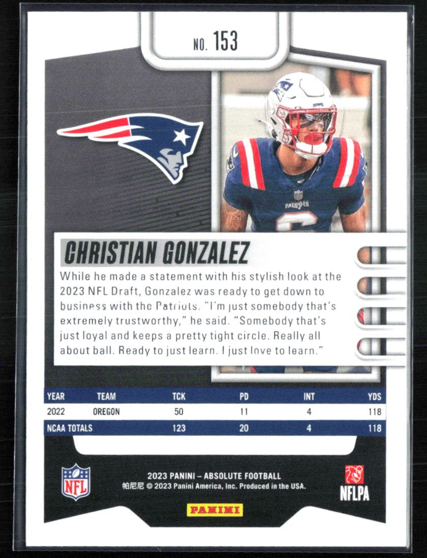 Christian Gonzalez RC