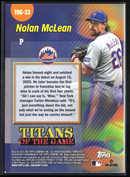 Nolan McLean RC