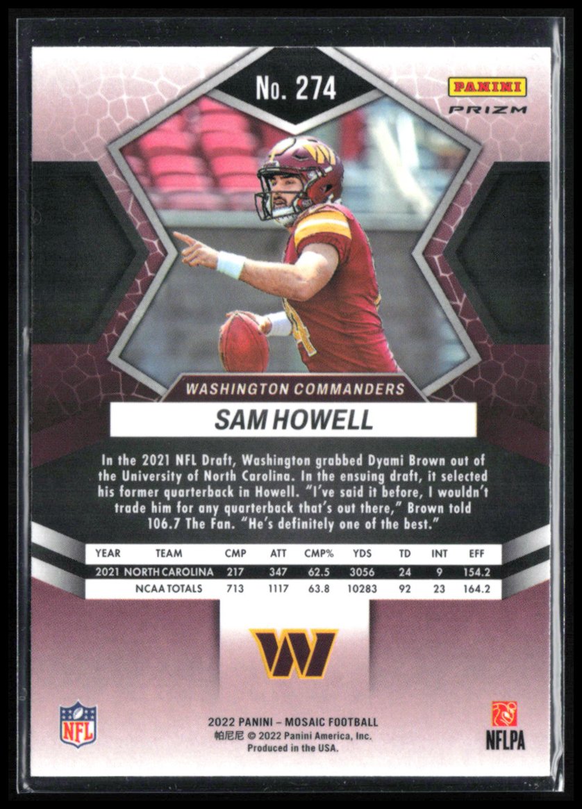 Sam Howell RC Green Mosaic