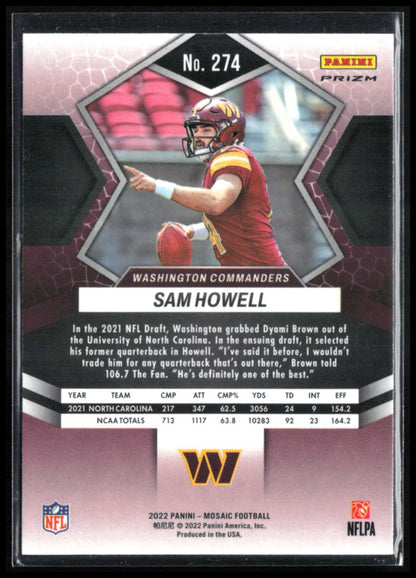 Sam Howell RC Green Mosaic