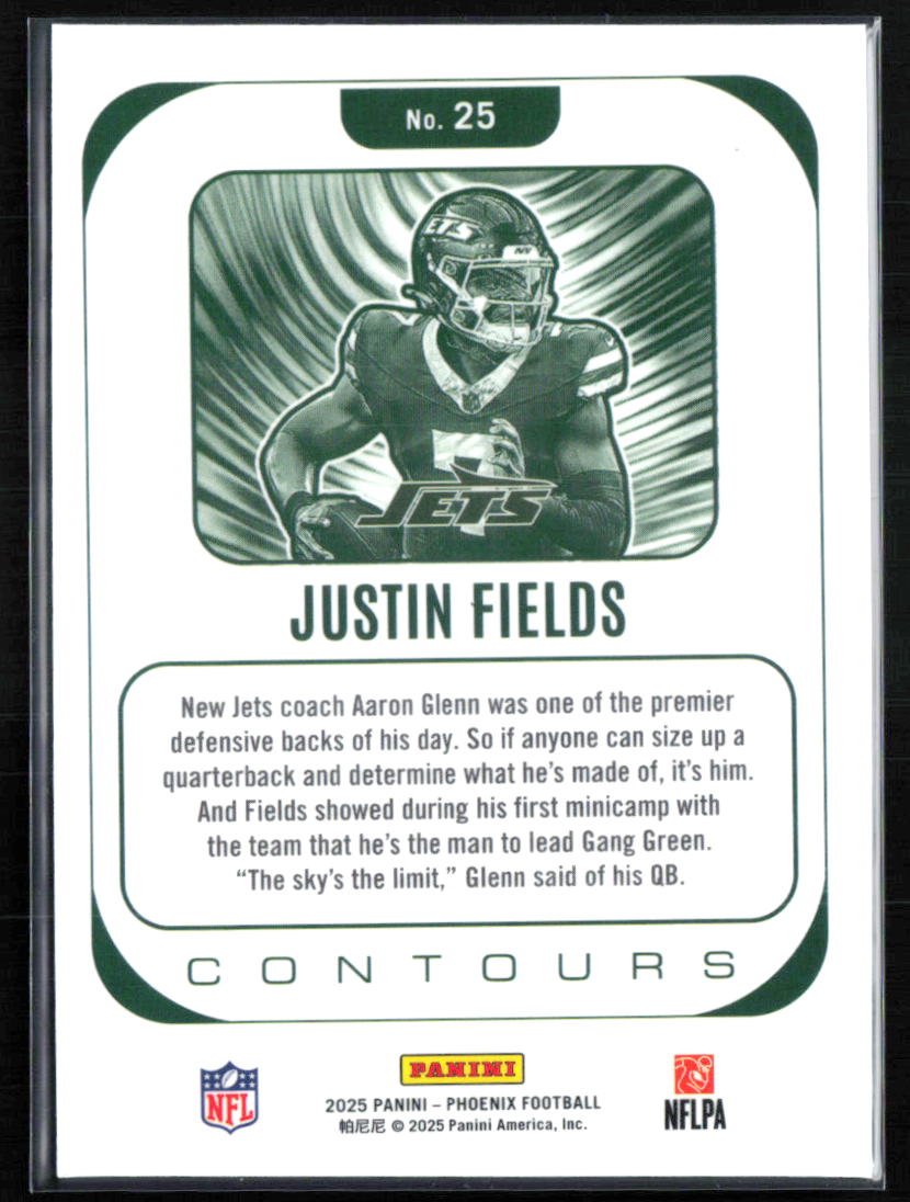 Justin Fields Contours