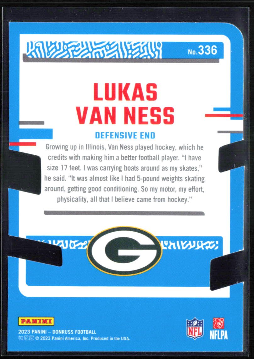 Lukas Van Ness RC  /75 Die-Cut
