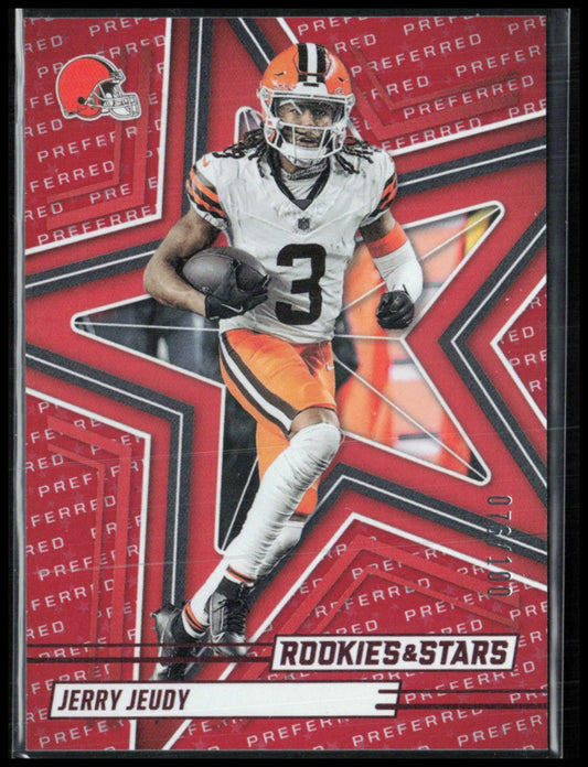 Jerry Jeudy Red Preferred /100