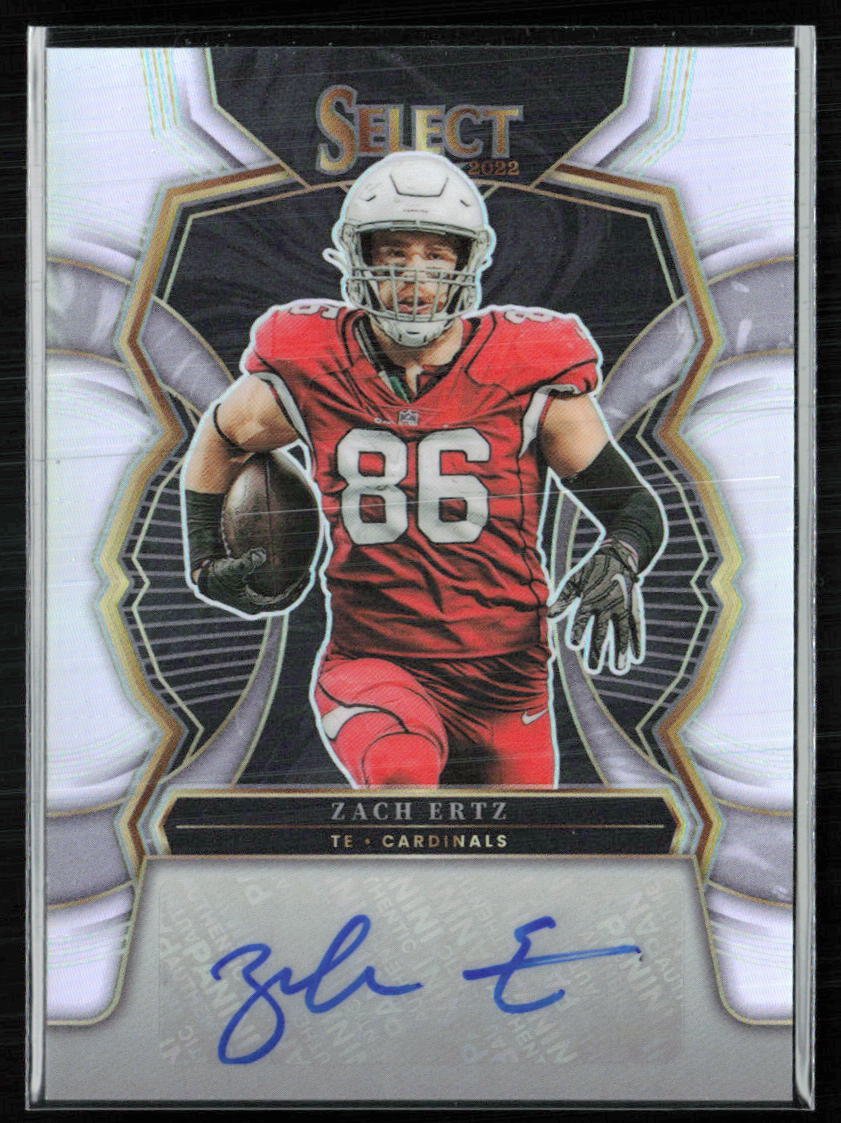 Zach Ertz Auto Silver /99 Select Signatures