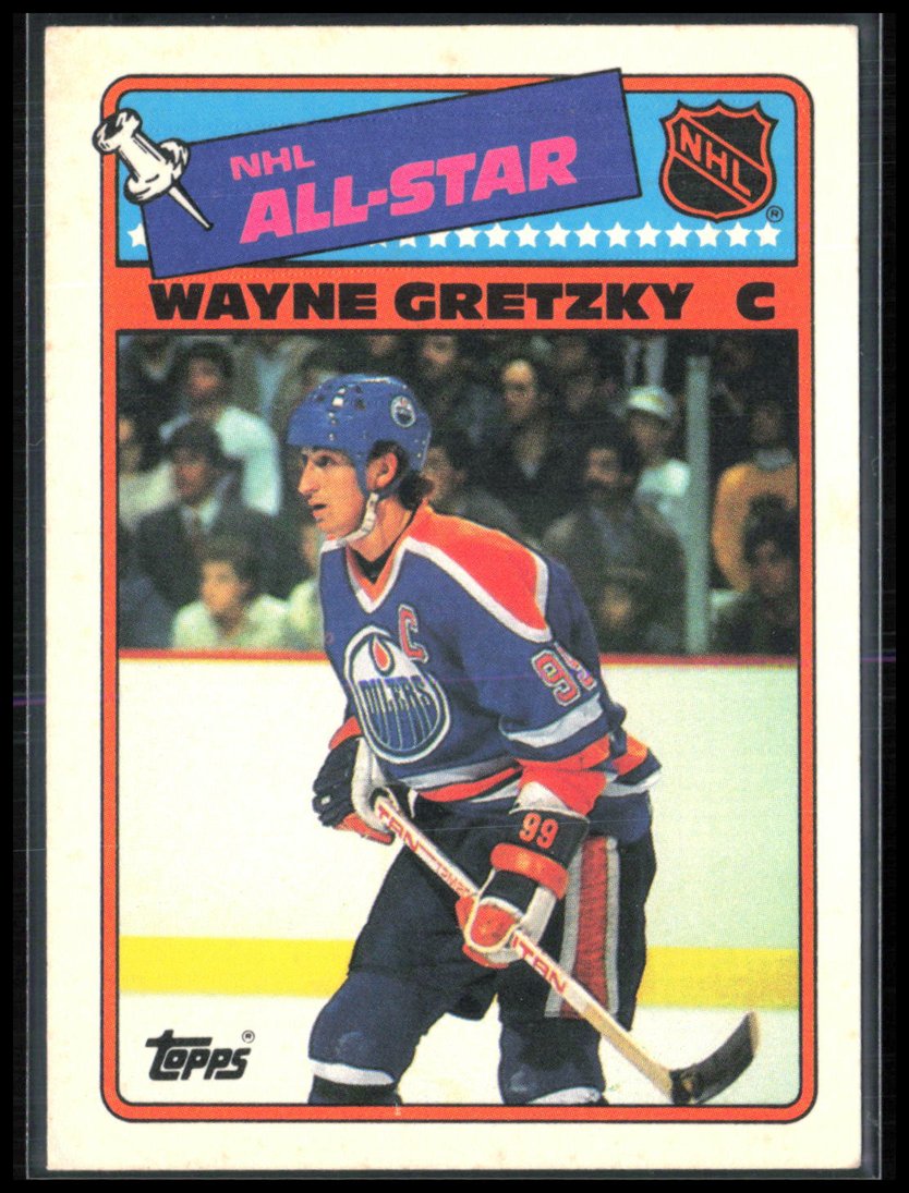 Wayne Gretzky 1988 Sticker Inserts