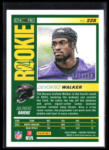 Devontez Walker RC