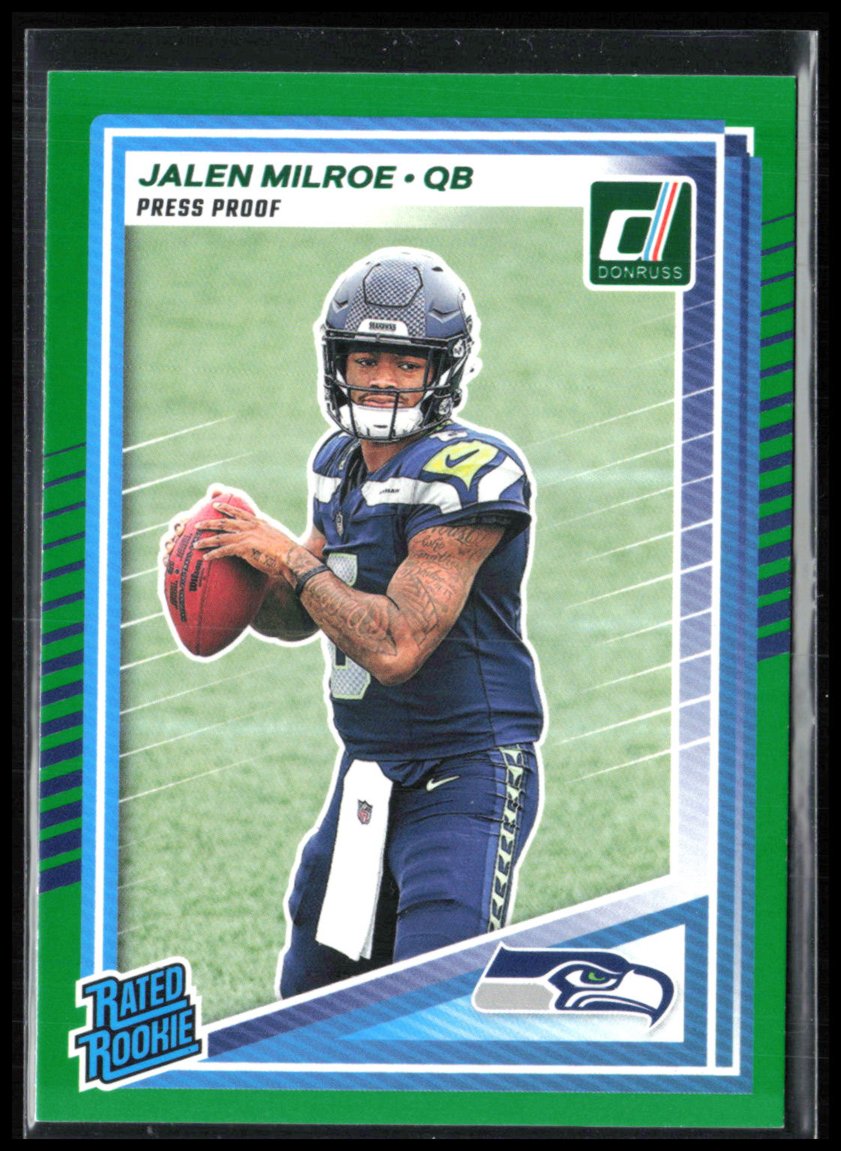 Jalen Milroe RC Green