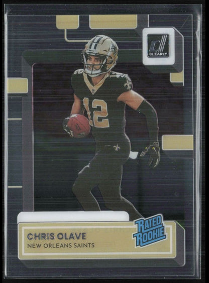 Chris Olave Clearly Donruss