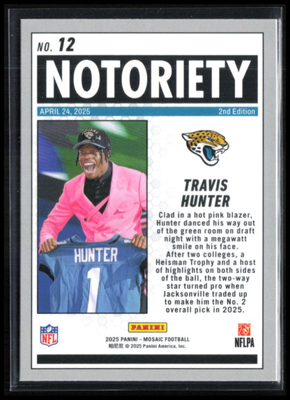 Travis Hunter RC Notoriety