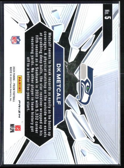 DK Metcalf Green Wave Prizm Break
