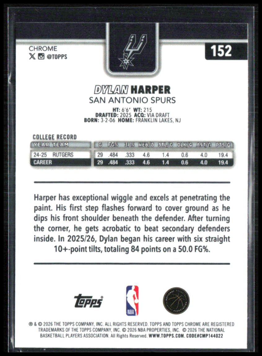 Dylan Harper RC