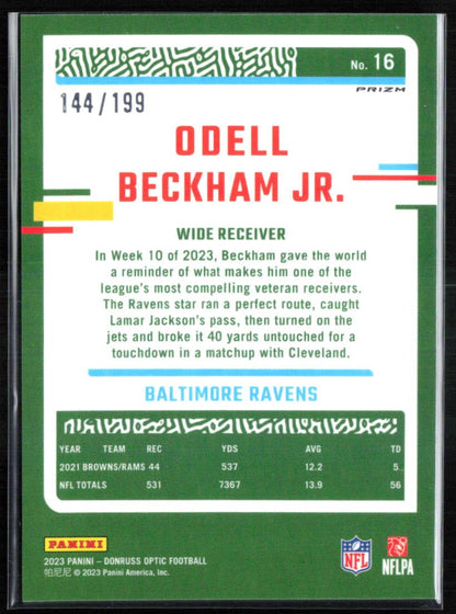 Odell Beckham Jr. Blue /199