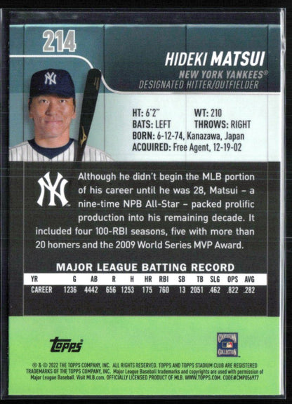 Hideki Matsui