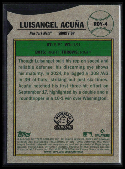 Luisangel Acuna RC