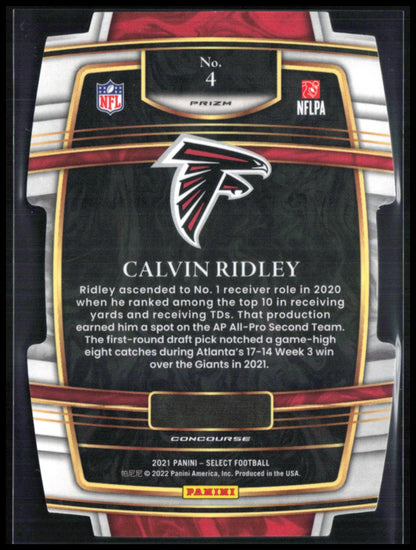 Calvin Ridley Gold Black Shock Die-Cut