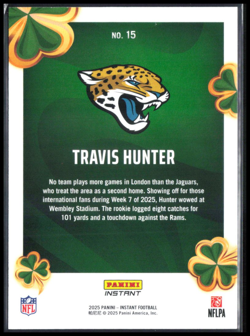 Travis Hunter RC Lucky Clover