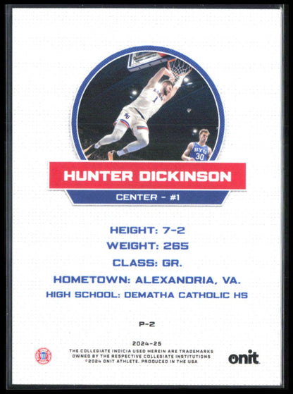 Hunter Dickinson