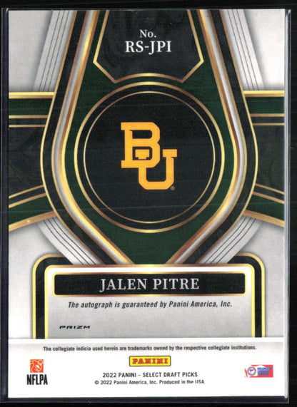 Jalen Pitre Auto Red Prizm