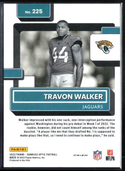 Travon Walker RC Negative