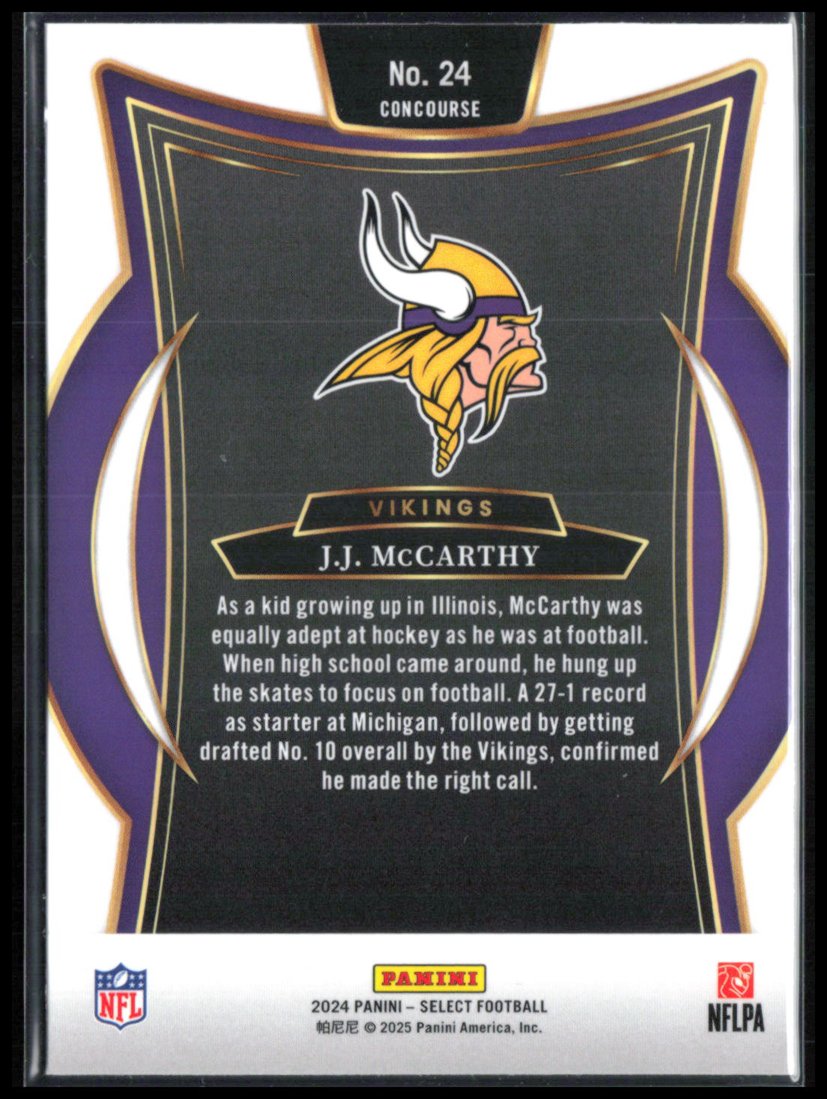 J.J. McCarthy RC