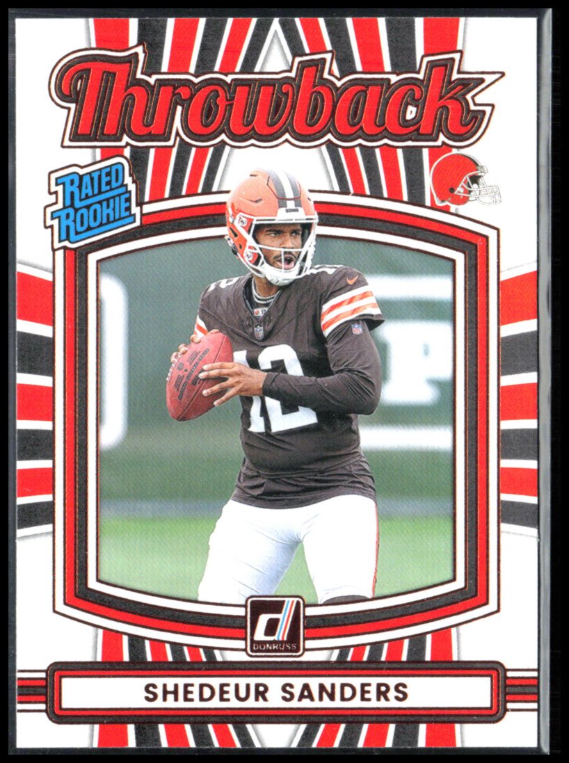 Shedeur Sanders RC Throwback