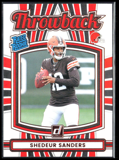 Shedeur Sanders RC Throwback