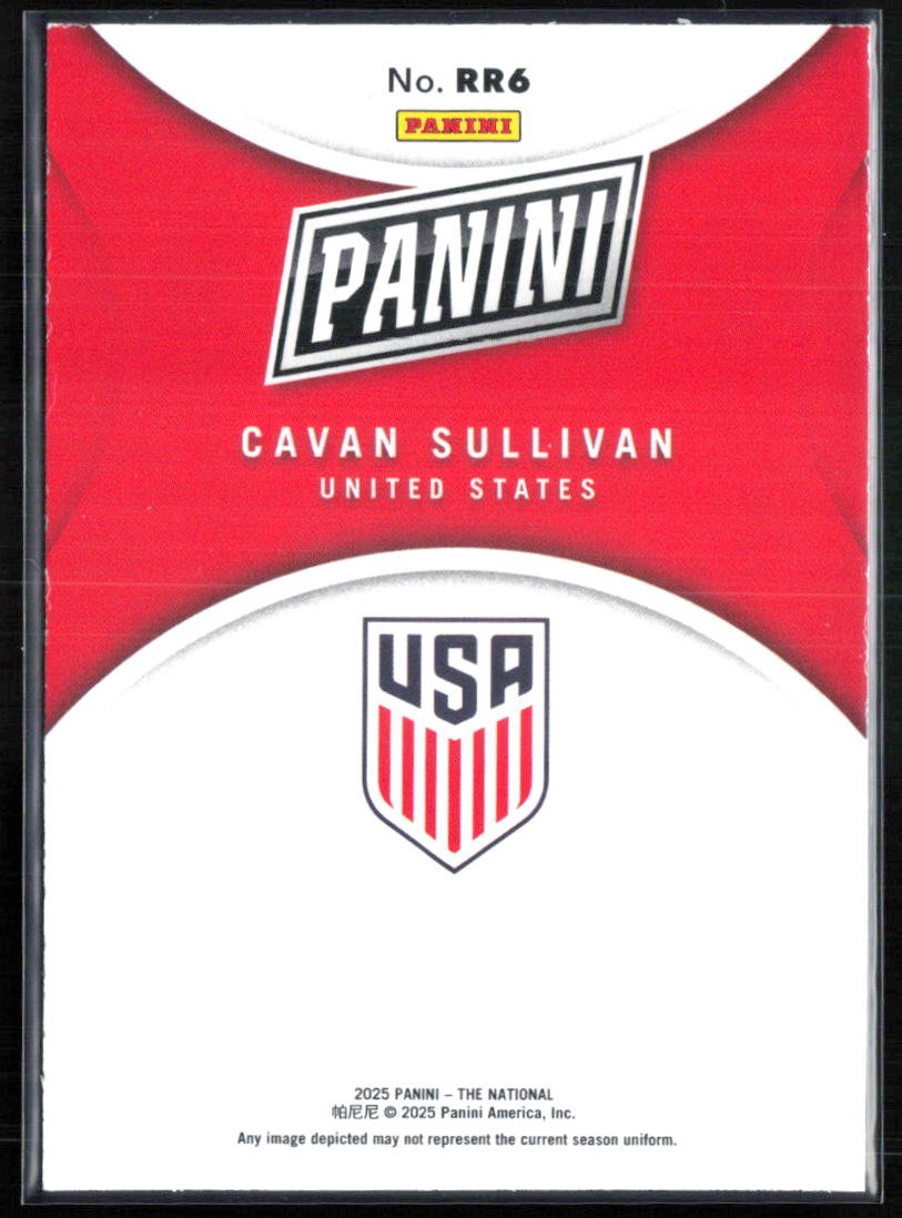 Cavan Sullivan RC Silver Diamond Foil Rated Rookie 2025 The National