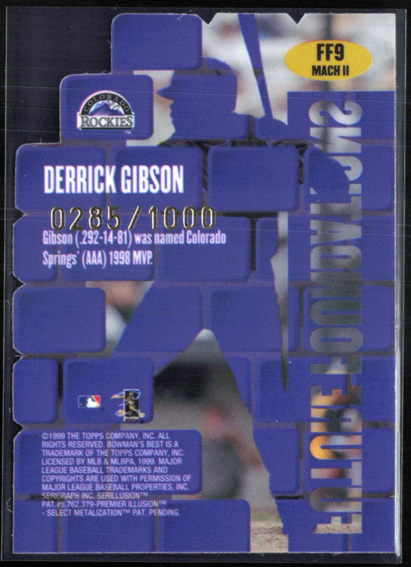 Derrick Gibson Die-Cut