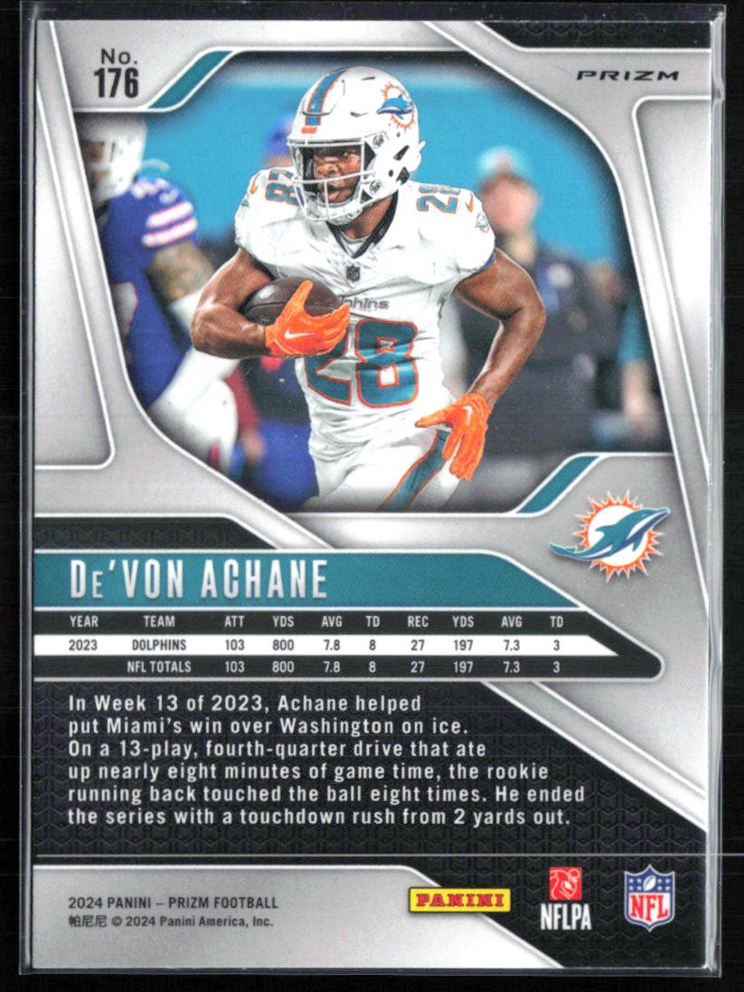 De'Von Achane Green