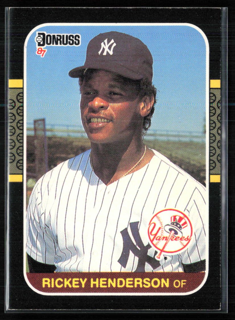 Rickey Henderson 1987 Donruss