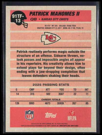 Patrick Mahomes II