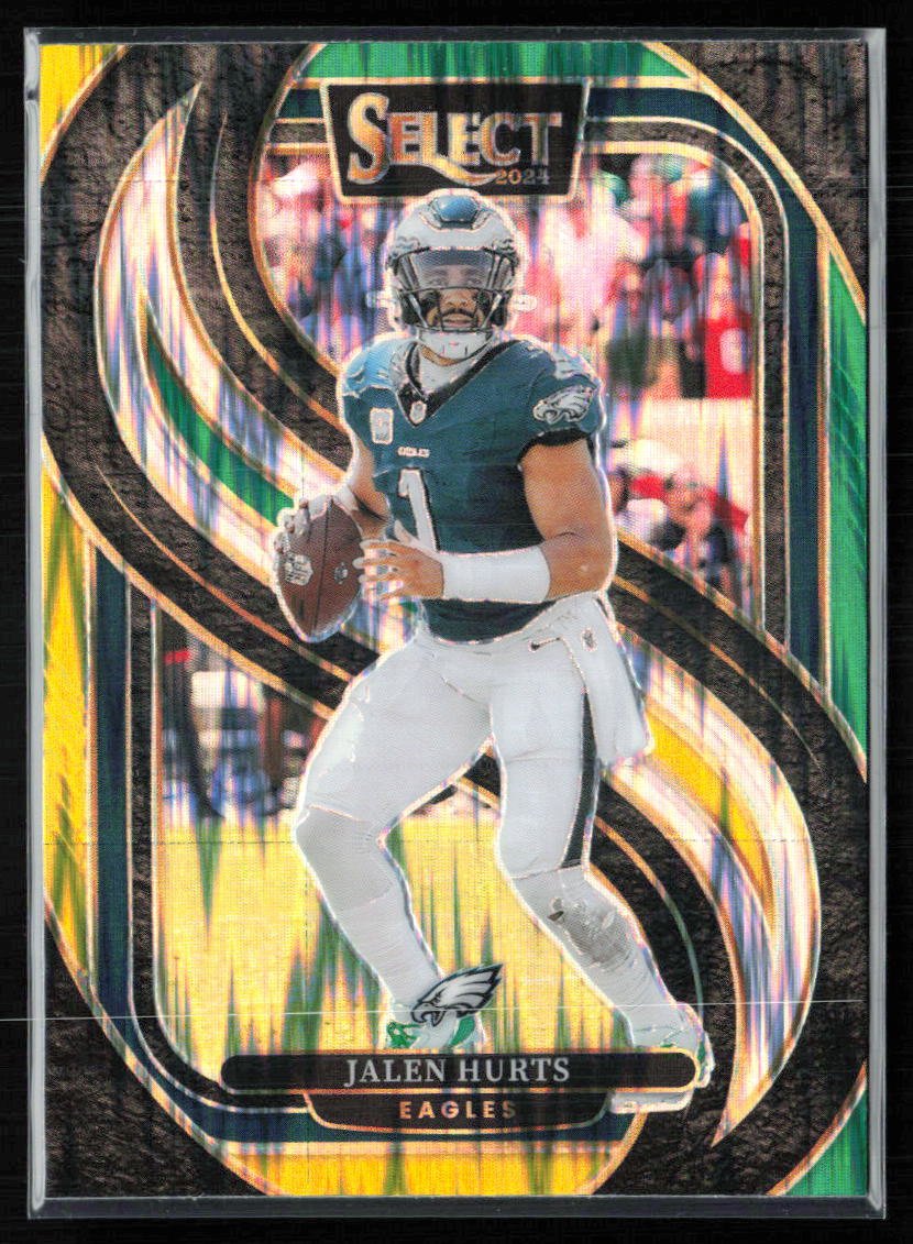 Jalen Hurts Green Yellow Shock
