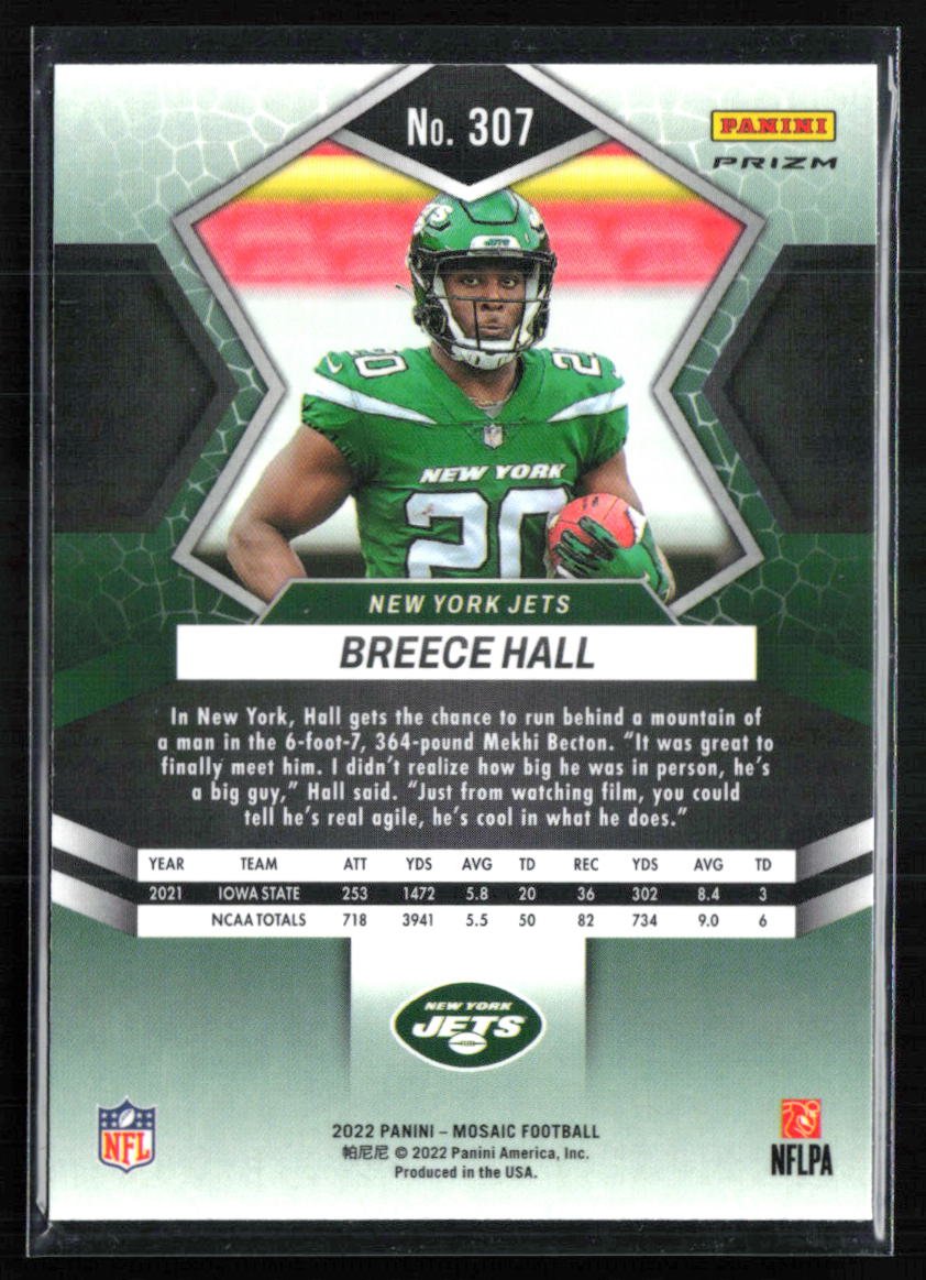 Breece Hall RC Red Sparkle SP  2022 Mosaic