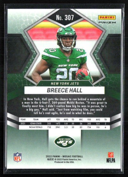 Breece Hall RC Red Sparkle SP  2022 Mosaic