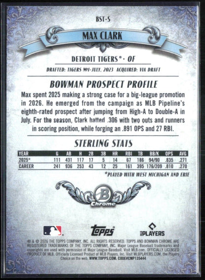 Max Clark Prospect