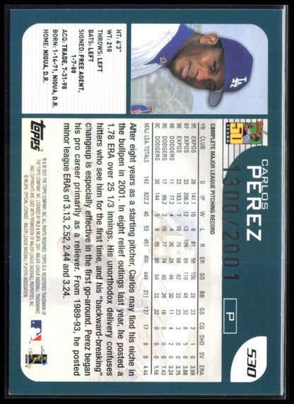 Carlos Perez /2001