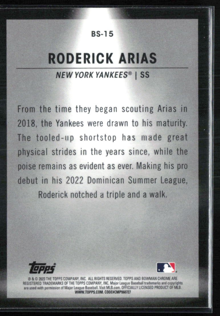Roderick Arias Bowman Spotlights