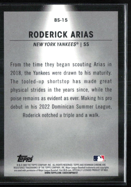 Roderick Arias Bowman Spotlights