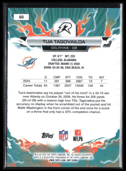 Tua Tagovailoa Blue Orange