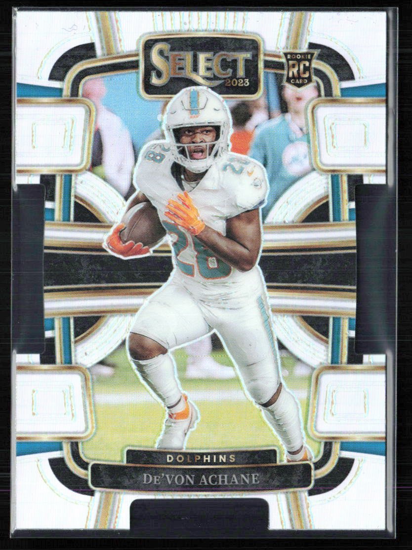 De'Von Achane RC Silver Die-Cut