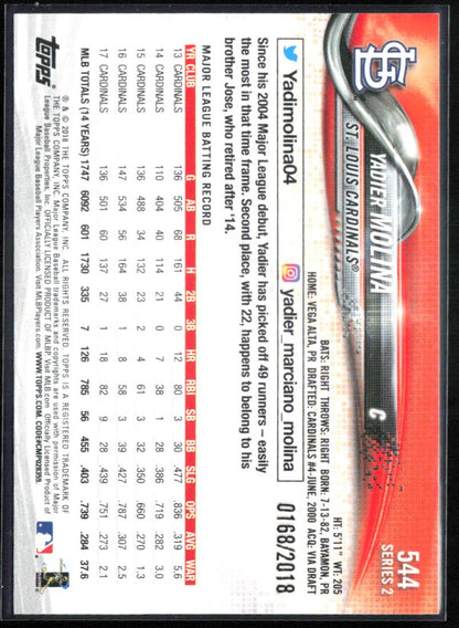 Yadier Molina Gold /2018
