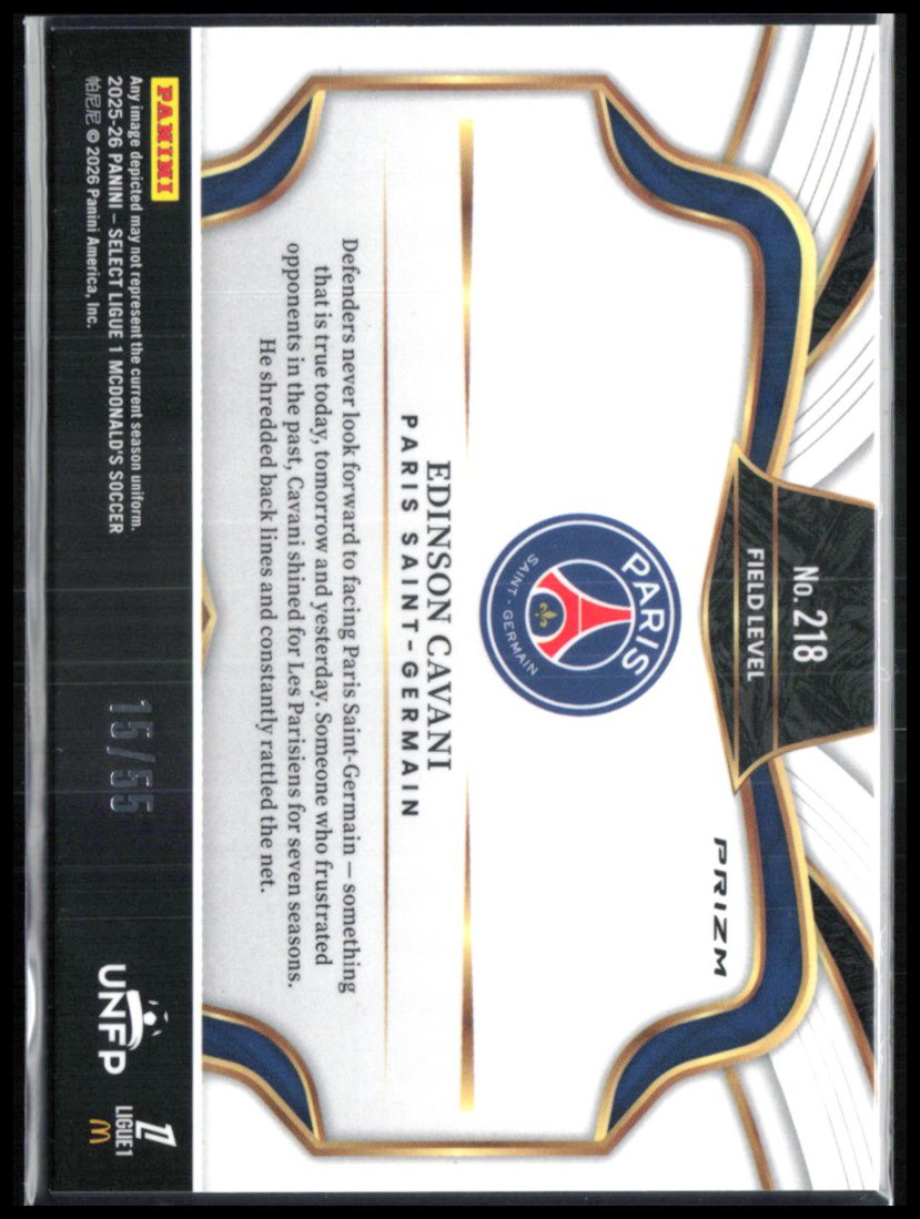 Edinson Cavani /55 Red Field Level