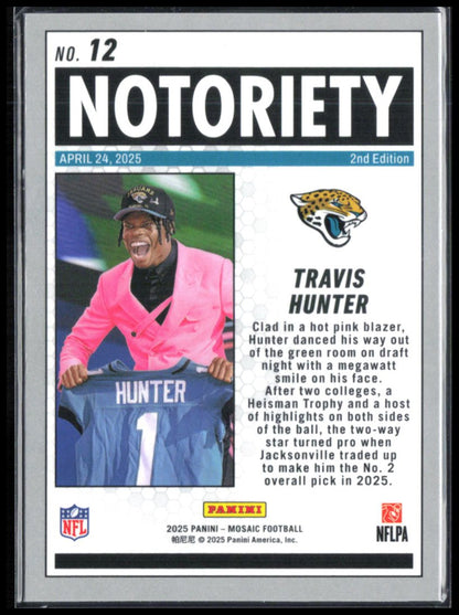 Travis Hunter RC Notoriety