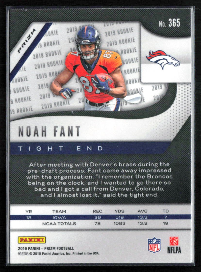 Noah Fant RC RWB Prizm