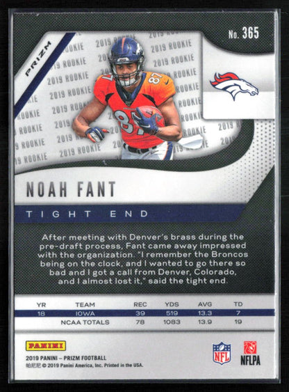 Noah Fant RC RWB Prizm