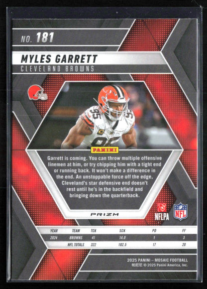 Myles Garrett Green Mosaic