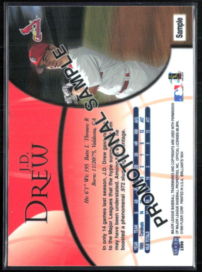 J.D. Drew Promo