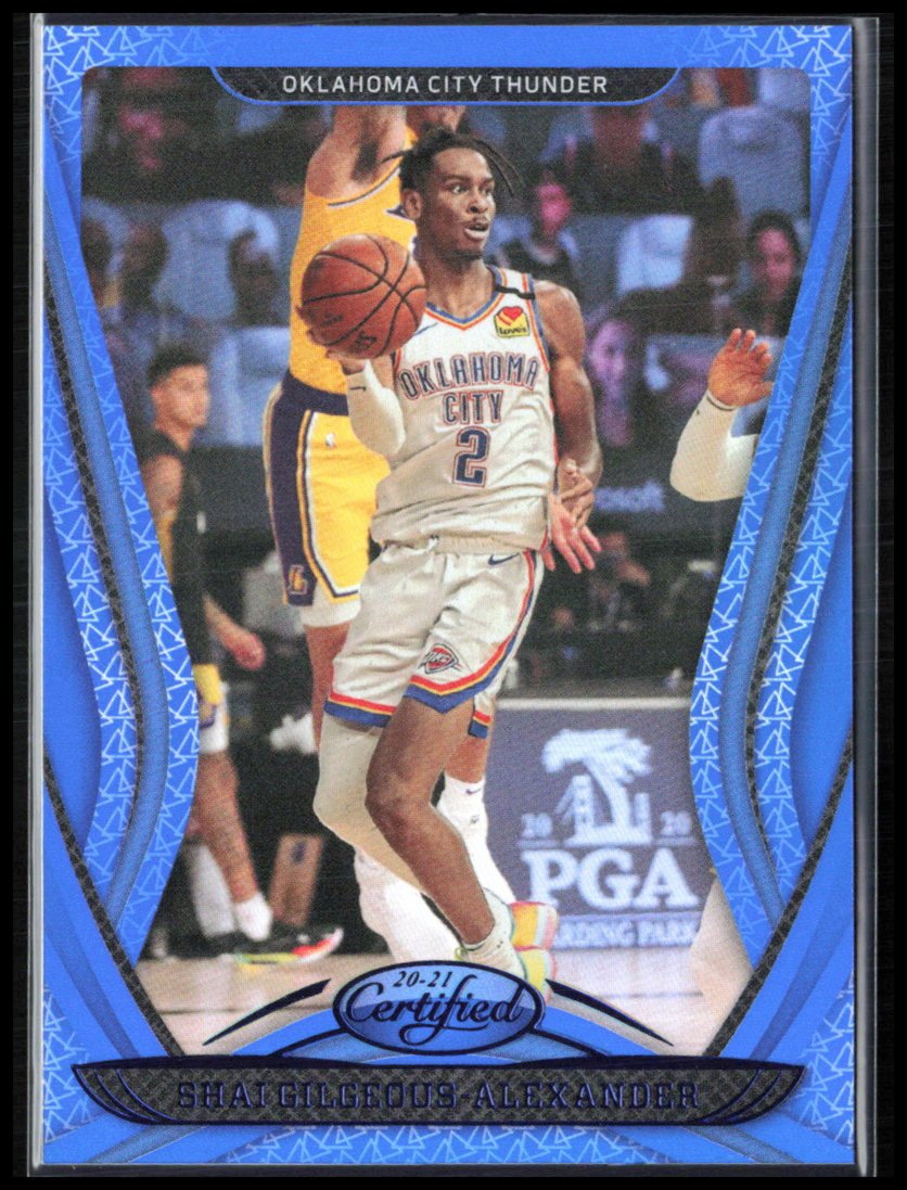 Shai Gilgeous-Alexander Mirror Blue
