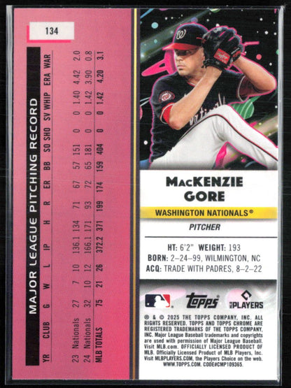 Mackenzie Gore Scope