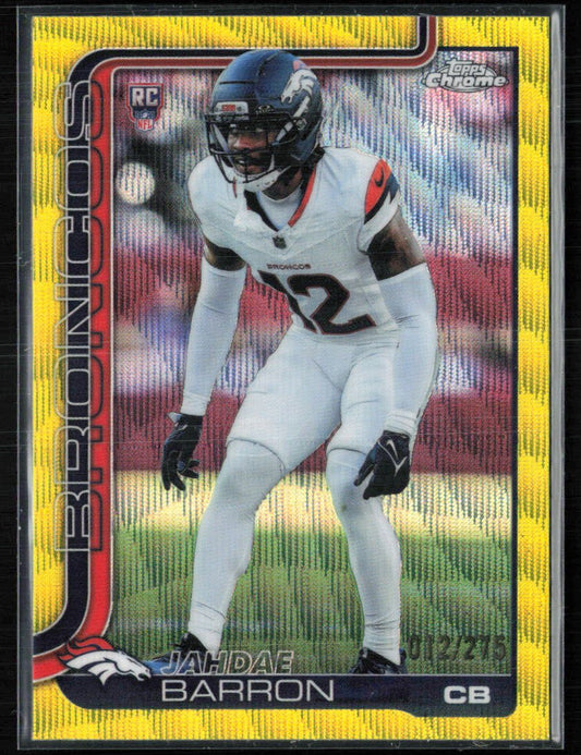 Jahdae Barron RC Yellow Wave /275